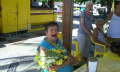 HILDA FELIZ  EM TARDE COM FLORES PARA IEMANJ 29122009