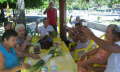 UM BRINDE EM TARDE NO DECK BARRA  COM FLORES A TARDE  PARA IEMANJ 29122009